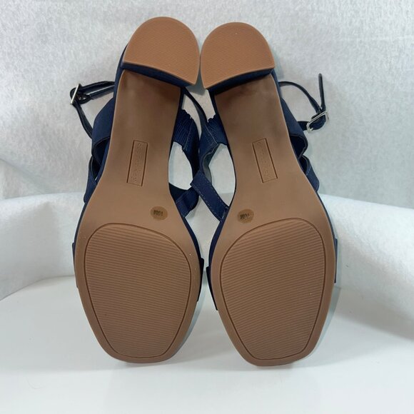 Copper Key Paradise Elite Blue Womens Heeled Sandals Size 10M - Picture 12 of 15